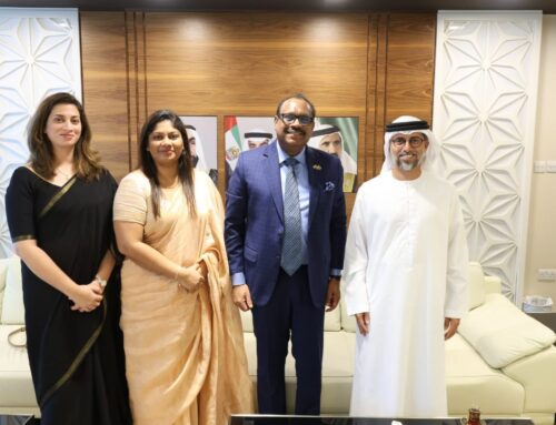 Ambassador of Sri Lanka to UAE met  Minister of Energy & Infrastructure of UAE
