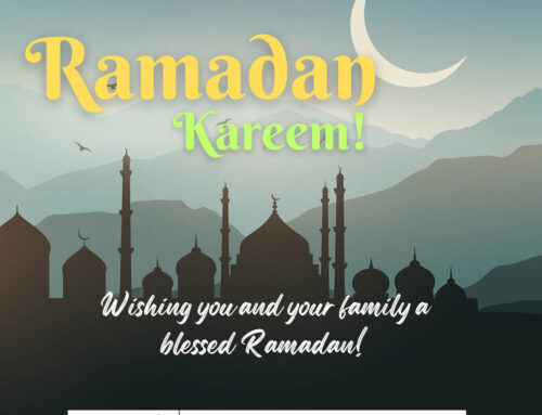 Ramadan Kareem!  May this Ramadan be a month of love, harmony, and blessings for you and your family.