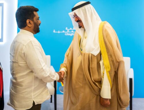 President Anura Kumara Dissanayake Meets Kuwaiti Prime Minister to Strengthen Trade and Investment Ties